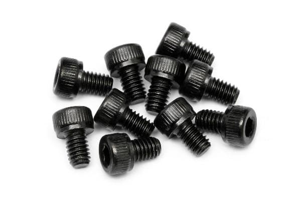 Skruer med hettehode M4X6Mm (10 stk.)