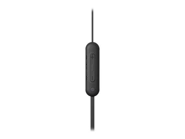 Sony WI-C100 Trådløs Øreproptelefoner Sort