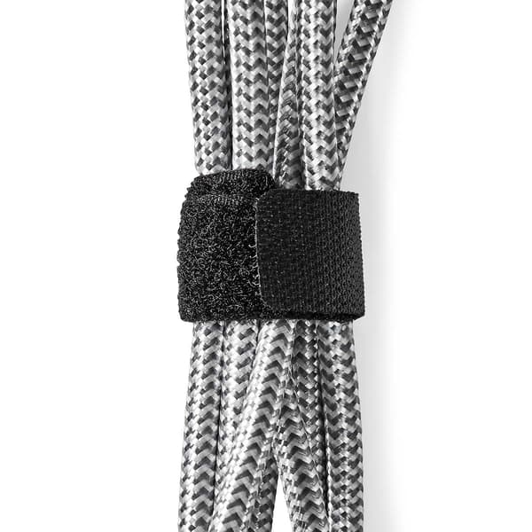 Nedis Kabel Ledelse | Hook og Loop | Låst | 6 stk. | Nylon | Sort