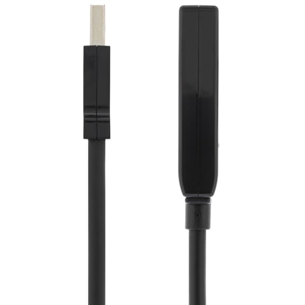 DELTACO USB forlengningskabel, aktiv,USB 2.0,20m