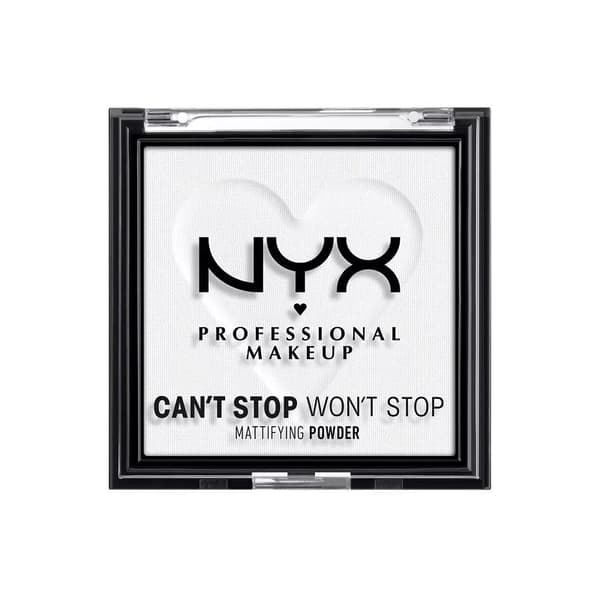 NYX PROF. MAKEUP Can't Stop Won't Stop Mattifying Pressed Powder - Translucent