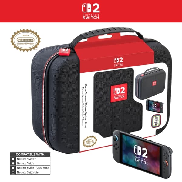 Nintendo Game Traveler: Deluxe System Case - Sort
