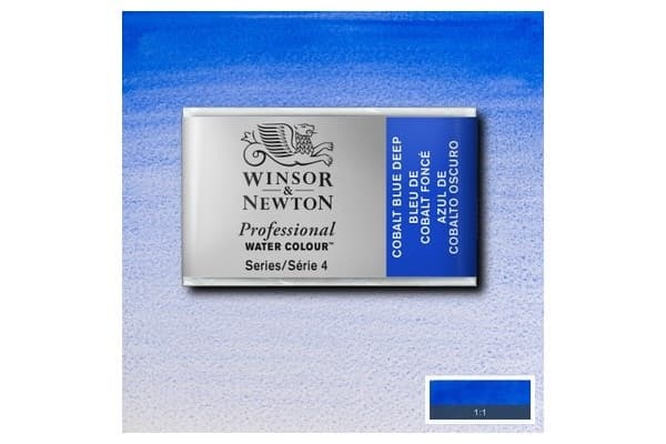 WINSOR Watercolour proff pan Cobalt Blue Deep 180