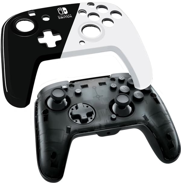 PDP Faceoff Deluxe+ Audio Trådad kontroll till Nintendo Switch