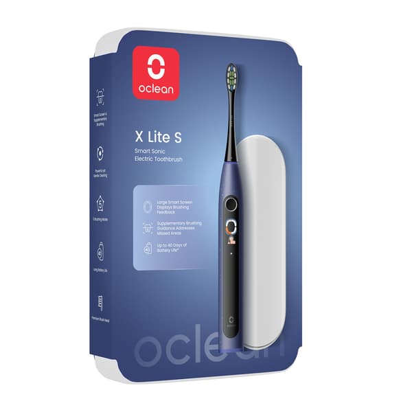 Oclean Elektrisk Tannbørste X Lite Set Mørk Blå
