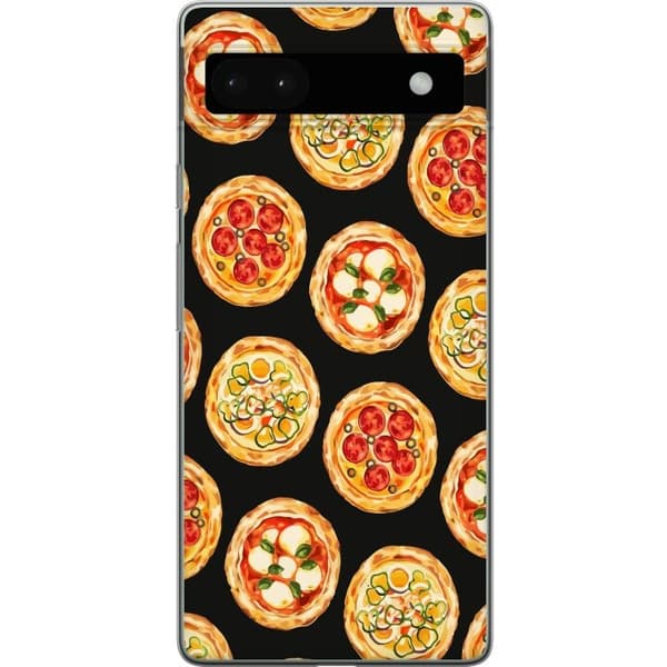 Mobilcover til Google Pixel 6a med Pizza motiv