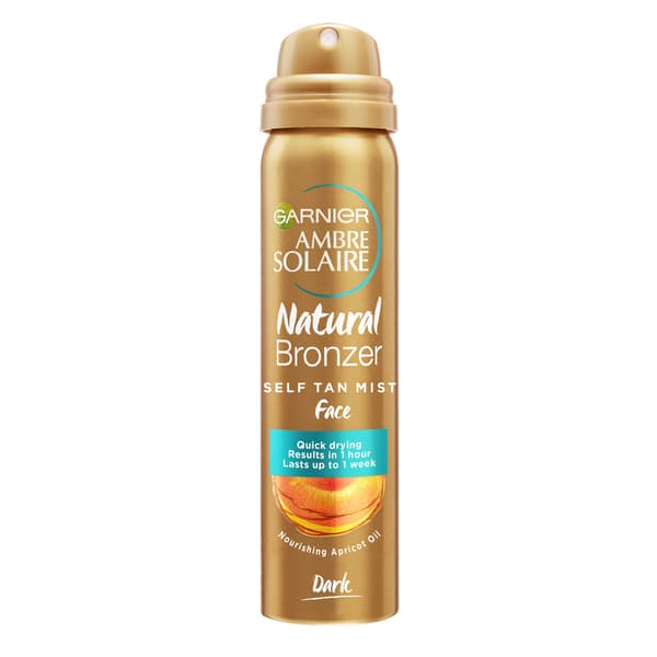 Garnier Natural Bronzer Self Tan Mist Face 75 ml