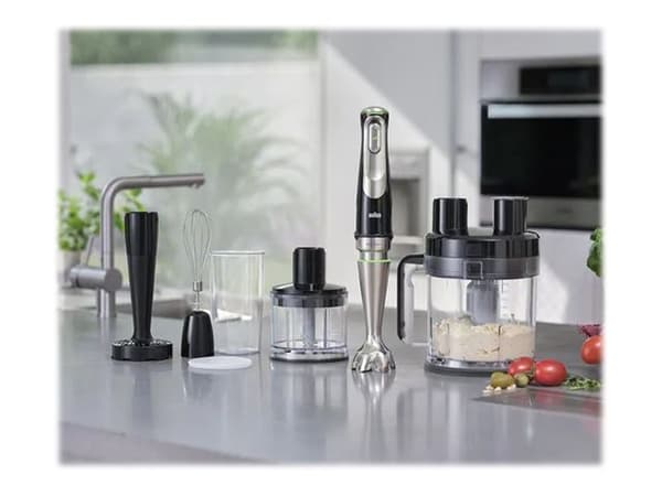 Braun Multiquick 9 MQ 9187XLI Stavblender Premium sort/børstet rustfrit stål