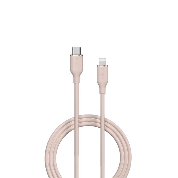 Devia kaapeli Jelly EC631 USB-C - Lightning 1,2 m 27W vaaleanpunainen