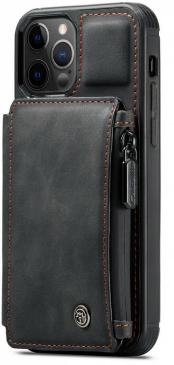 Lommeboksfutteral for iPhone 13 Pro, Svart