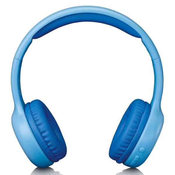 Lenco Vikbara Bluetooth®-hörlurar för barn Blå