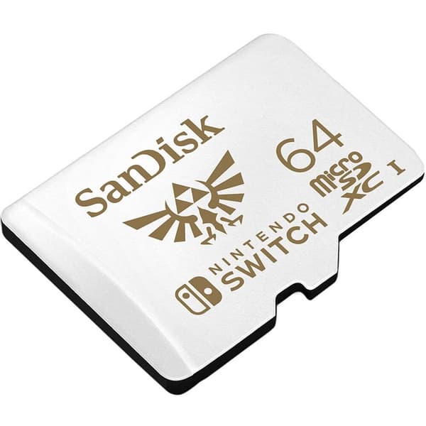 SanDisk MicroSDXC Nintendo Switch 64GB UHS-I, 100/60