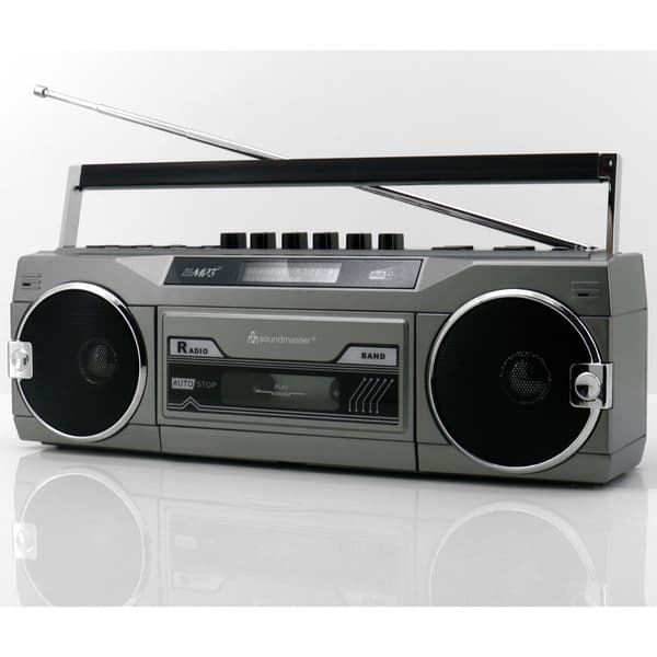 Soundmaster Retro kassettradio med Bluetooth
