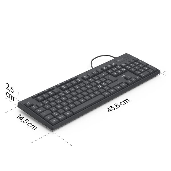 Hama Tastatur CK-200 Sort