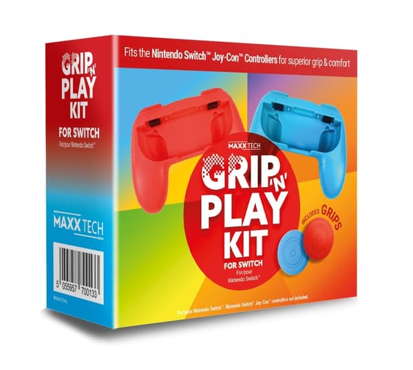 Maxx Tech Grip 'n' Play-sæt til Switch