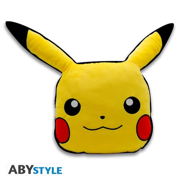 Abysse Pokémon Kudde - Pikachu - 30cm x 30cm x 8cm