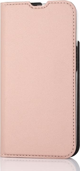 Wave BookCase skyddsfodral, iPhone 14, roséguld