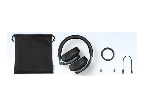 Anker Soundcore Space One Trådløs Kabling Hovedtelefoner Sort