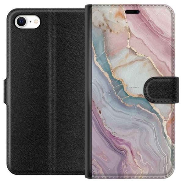 Tegnebogsetui til Apple iPhone 6s med Marmor motiv