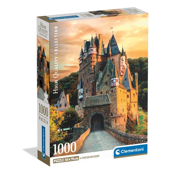 Clementoni Puslespill 1000 Pcs CB Eltz Castle