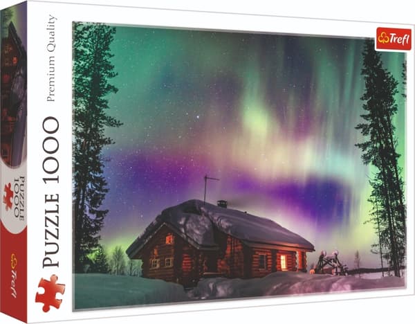 TREFL Polar lights in Finland pussel, 1000 bitar