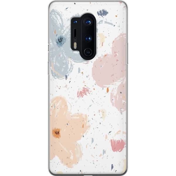 Mobildeksel til OnePlus 8 Pro med Blomster motiv