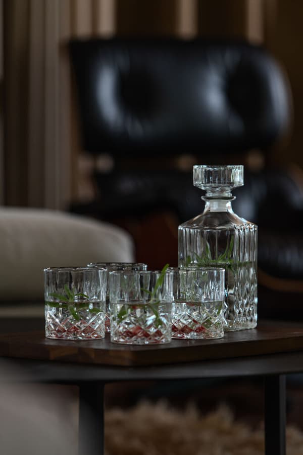 Lord Nelson Karaff med 4 glas