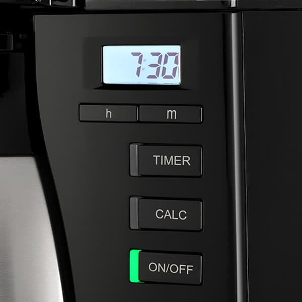 Melitta Thermos kaffetrakter LOOK 5.0 THERM TIMER, SORT