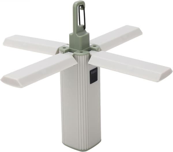 Sammenleggbar LED-campinglampe med flere lysmoduser