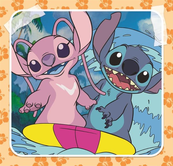 Clementoni 3X48 stk Puslespill Disney Stitch