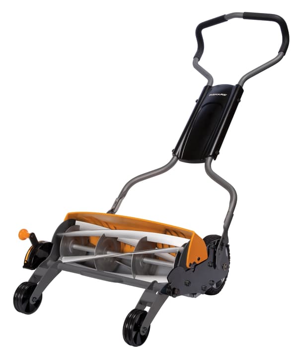 Fiskars StaySharp Max plæneklipper på hjul