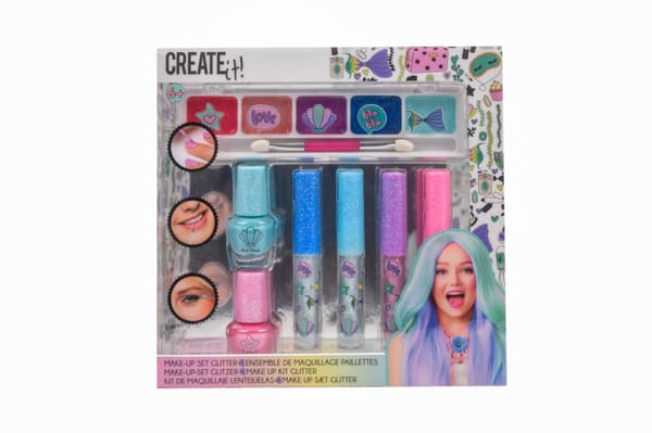 CREATE it! Glitter-merenneito-meikkisetti, 7 kpl (84141V2)
