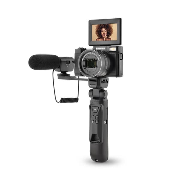 Agfa Vlogging Kamera Realishot 5x Optisk Zoom