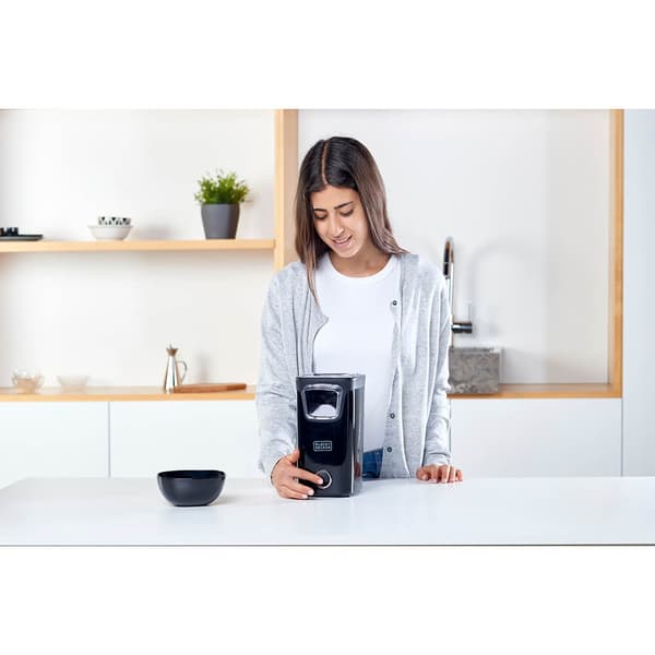BLACK+DECKER Popcornmaskin Svart