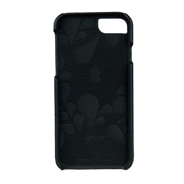 Onsala Mobilcover Sort Læder iPhone 6/7/8/SE2020/22