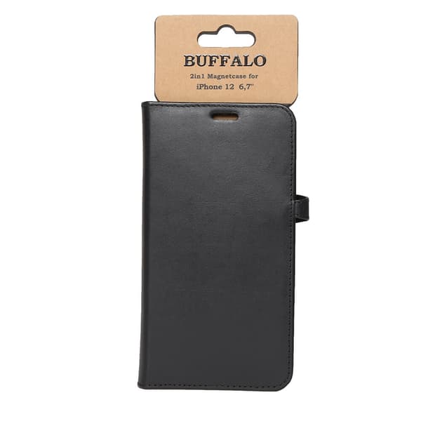 Buffalo Lommebokveske iPhone 12  Pro Max Svart