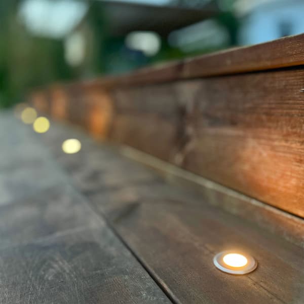 LightsOn Dexter Decklight 10-pack Silver Startpaket