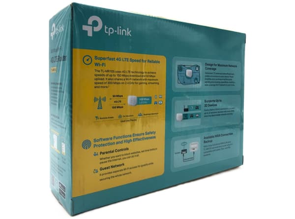 TP-Link TL-MR105 V1 trådlös router Desktop