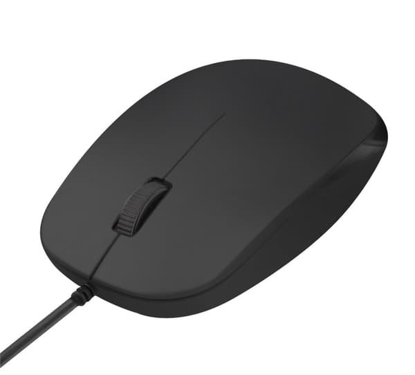 DELTACO Keyboard kit with mouse, PAN Nordic layout, USB, black