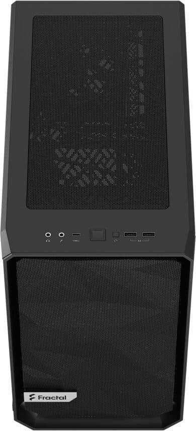 Fractal Design Meshify 2 Nano Mini-ITX-kabinett, svart