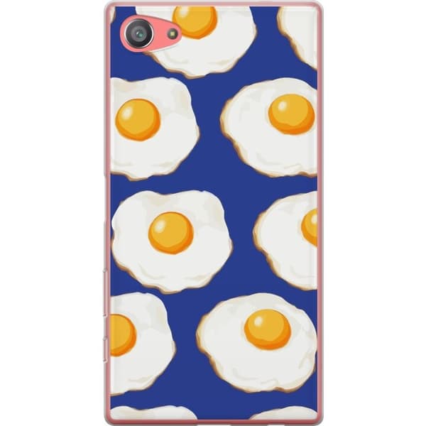Mobildeksel til Sony Xperia Z5 Compact med Stekte egg motiv
