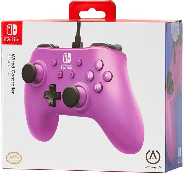 Powera langallinen ohjain Grape Purple