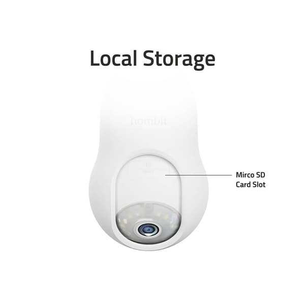 Hombli Smart Bulb Kamera Hvit