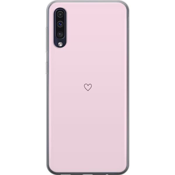 Mobildeksel til Samsung Galaxy A50 med Hjerte motiv