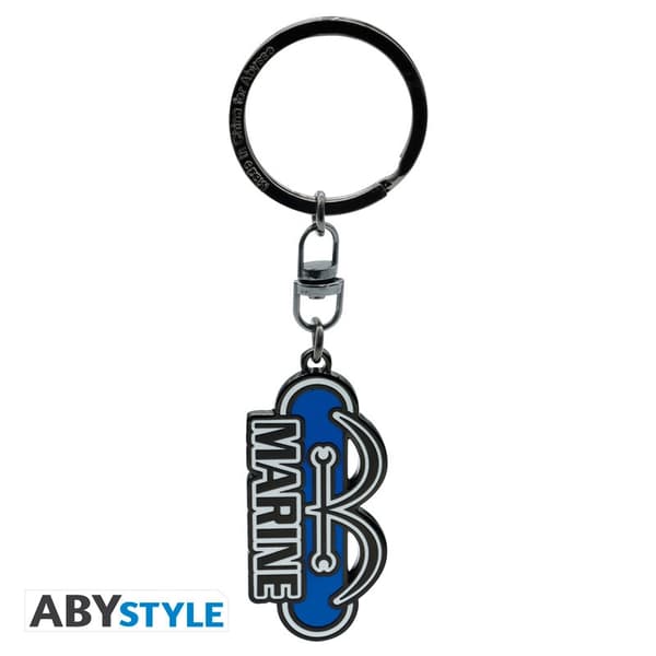 Abysse ONE PIECE - Marine-nøgleringe x4