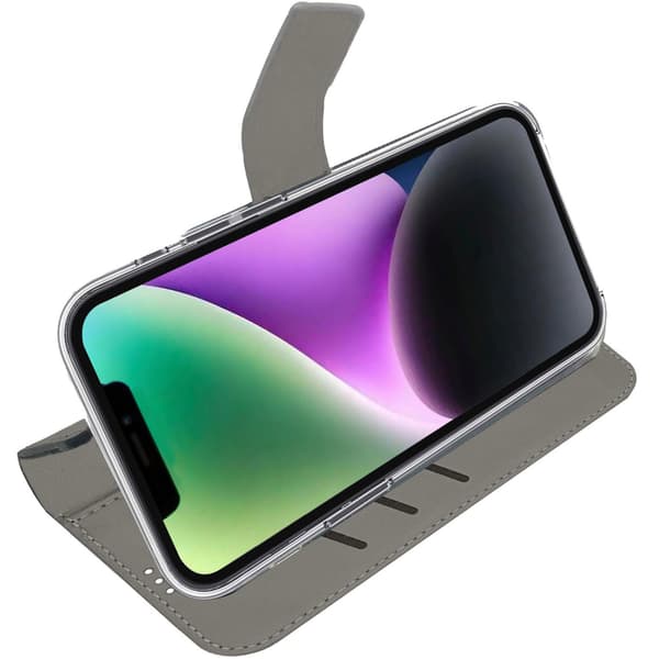 Celly Wally Wallet Case iPhone 17e / 16e Svart