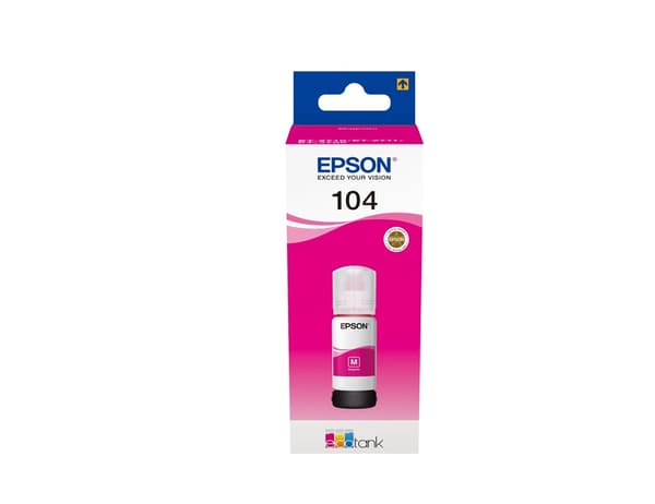 Epson 104 EcoTank Magenta blekkflaske