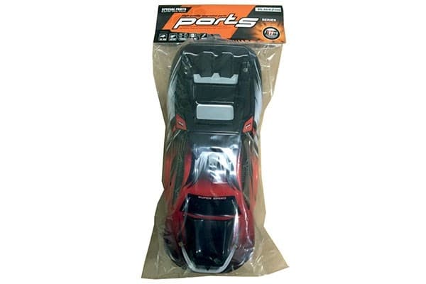 Blackzon 1508 Car Shell rød