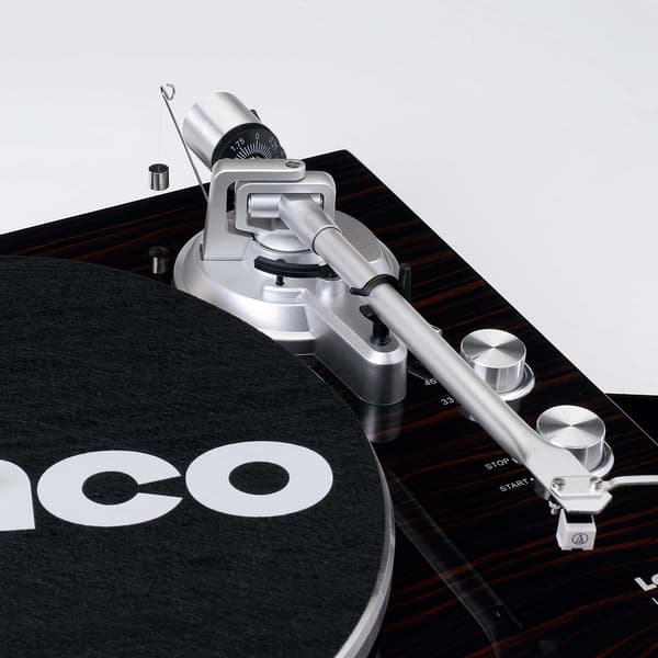 Lenco Platespiller med Bluetooth®-overføring Mørk brun