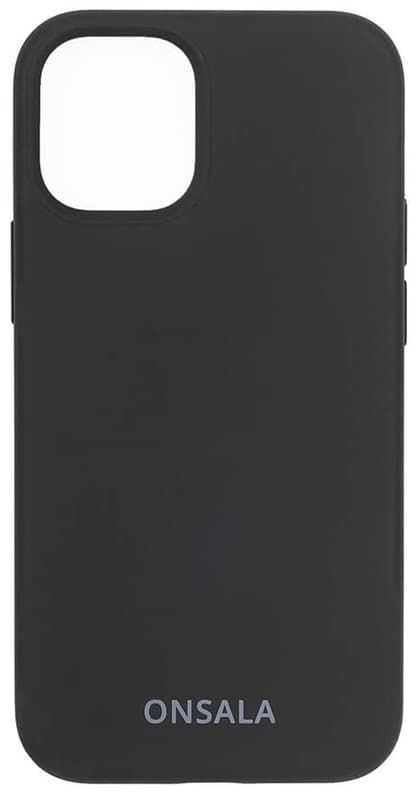 Onsala Suojakuori Silikooni Black - iPhone 12 Mini